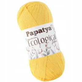 wloczka-papatya-ecological-bawelniana-bawelna-100percent-100g-300m-zolty-705