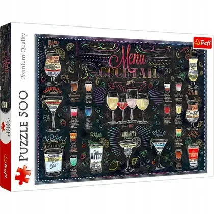 puzzle-500-elementow-karta-drinkow-trefl-waga-z-opakowaniem-0-3-kg