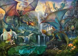 puzzle-9000-elementow-smok-ravensburger