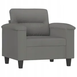 fotel-ciemnoszary-60-cm-obity-mikrofibra