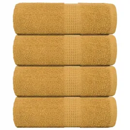 reczniki-goscinne-4-szt-zlote-30x50-cm-360-gsm-100percent-bawelna