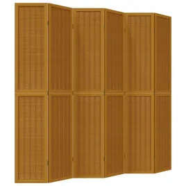 parawan-pokojowy-6-panelowy-brazowy-lite-drewn
