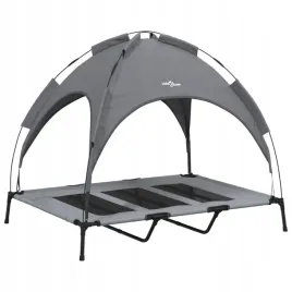 legowisko-dla-psa-z-baldachimem-antracytowe-tka