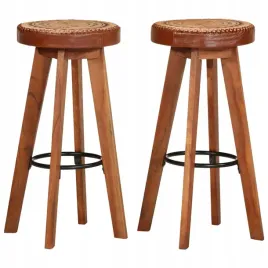 stolki-barowe-2-szt-naturalna-skora-i-lite-drewno-akacjowe