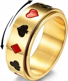 zloty-pierscien-antystresowy-karty-do-gry-poker-anxiety-ring-obrotowy
