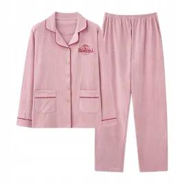 bawelniana-pizama-damska-dwuczesciowa-na-guziczki-z-dlugim-rekawem-pink-xxl