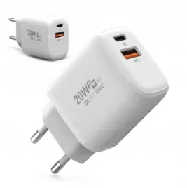 ladowarka-zasilacz-typu-usb-c-usb-a-kostka-20w-do-telefonu-iphone-sieciowa