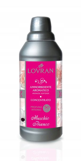 ﻿LOVRAN MUSCHIO BIANCO KONCENTRAT PŁYN DO PŁUKANIA TKANIN 1L Perfumowany