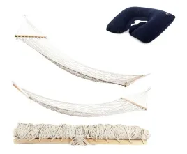 klasyczny-siateczkowy-hamak-retro-ecru-boho-poduszka