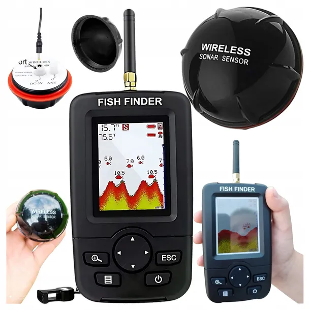 SEA SIDE SOUND AVESTER Jotron SKIPPER AS - SKIPPER 50/200 kHz Dual Transducers