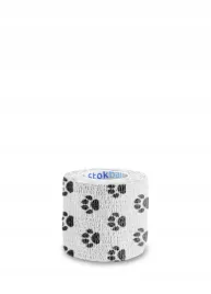 bandaz-samoprzylepny-stokban-bialy-w-lapki-5x45m