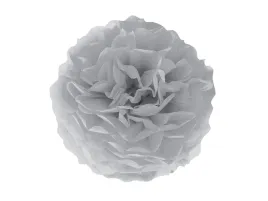 dekoracja-wiszaca-pompon-kwiat-szary-35-cm-1-szt