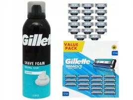 wklady-do-maszynki-gillette-mach-3-sport-noze-ostrza-x17szt-pianka-200ml