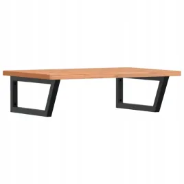 polka-scienna-pod-umywalke-stal-i-lite-drewno