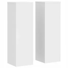stojaki-na-rosliny-2-szt-biale-25x25x80-cm