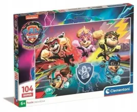 puzzle-104-super-kolor-psi-patrol-clementoni