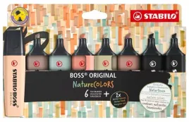 zakreslacz-boss-original-naturecolors-8szt