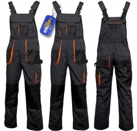 mocne-spodnie-robocze-ogrodniczki-classic-orange-wzmacniane-oxford600