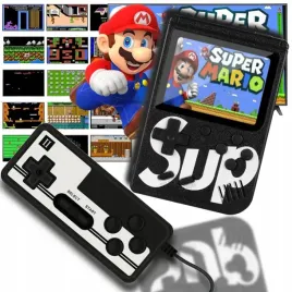 mini-konsola-retro-400-gier-do-tv-pad-czarna-konsola-dla-dwoch-graczy