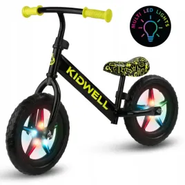 rowerek-biegowy-dla-dzieci-kidwell-rebel-led-neon-yellow-swiatla-w-kolach