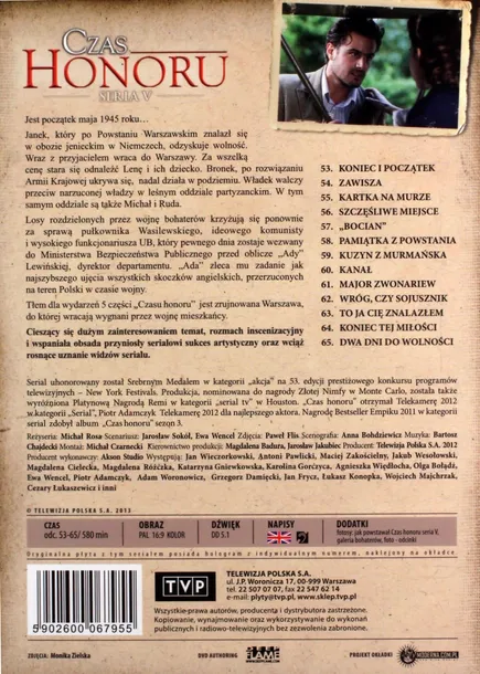 czas-honoru-sezon-5-tytul-czas-honoru