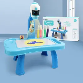 zestaw-2w1-mini-projektor-robot-stolik-akcesoria-niebieski