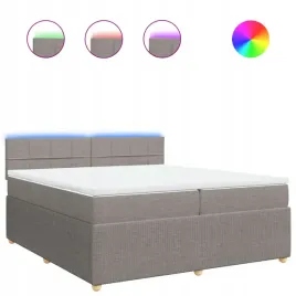 lozko-kontynentalne-z-materacem-taupe-tkanina-200x200-cm