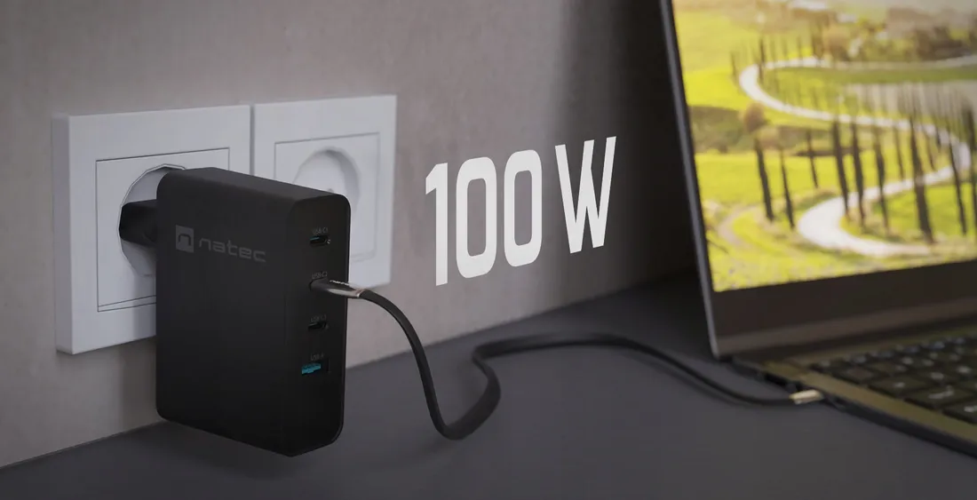 szybka-ladowarka-100w-ribera-gan-5a-usb-c