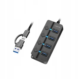 hub-usb-logilink-ua0419-4-portow