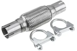 lacznik-elastyczny-wydechu-45mm-x-250mm-stal-nierdzewna-obejmy