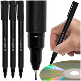marker-do-plyt-cd-dvd-foliopis-0-4mm-q-connect-cienkopis-czarny-3-szt