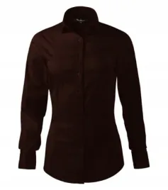 elegancka-koszula-damska-slim-fit-malfini-dynamic-kawowa-xl
