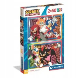 puzzle-2x60-super-kolor-sonic-24821-clementoni
