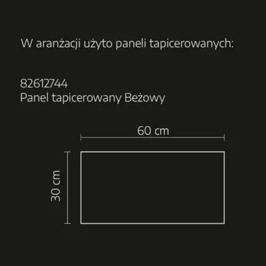 max-stone-panel-tapicerowany-bezowy-60x30