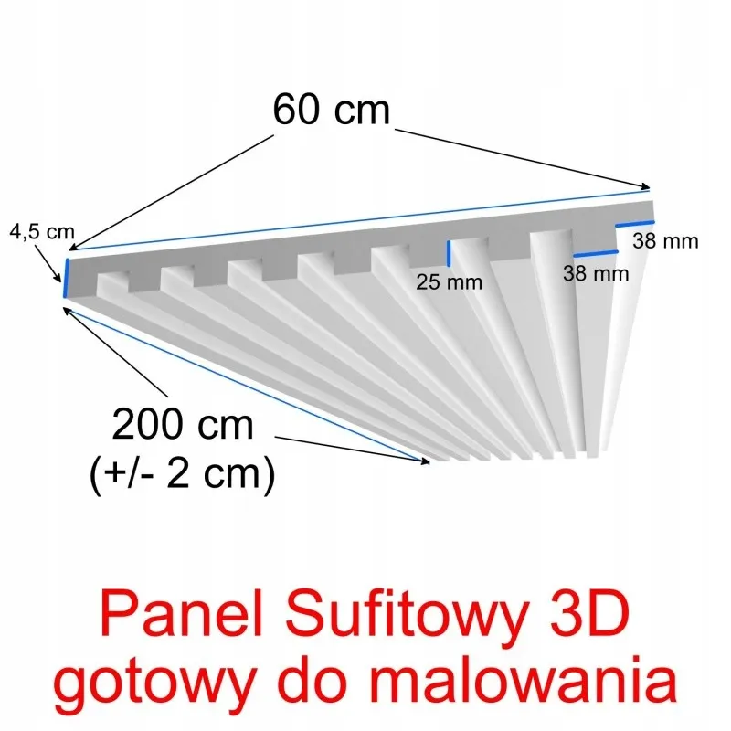 panel-sufitowy-3d-12-m2-lamel-sufitowy-60-200-cm-stan-nowy