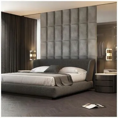 max-stone-panel-tapicerowany-ciemnoszary-60x30