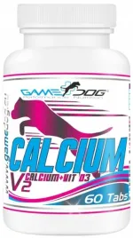 game-dog-calcium-v2-wapn-cynk-witamina-d3-dla-psa-60-tabletek