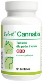 dolvit-cannabis-cbd-redukuje-stres-leki-dla-psa-kota-90-tab