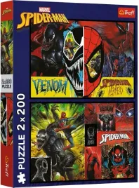 trefl-puzzle-dla-dzieci-dzien-i-noc-spidermana-venom-2-x-200-elementow