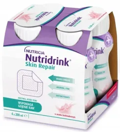 nutridrink-skin-repair-smak-truskawkowy-4x200ml
