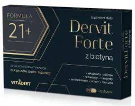 dervit-forte-z-biotyna-wlosy-skora-vitadiet-60kaps