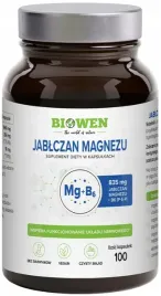 biowen-jablczan-magnezu-835-mg-z-witamina-b6-uklad-nerwowy-100-kapsulek