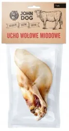suszony-gryzak-przysmak-smaczki-dla-psa-ucho-wolowe-john-dog-1-sztuka