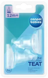 canpol-smoczek-silikonowy-szybki-okragly-do-butelki-12m-18-117-2-sztuki