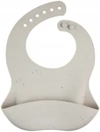 canpol-babies-wodoodporny-silikonowy-sliniak-z-kieszonka-4m-grey-1-sztuka