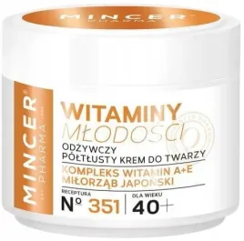 mincer-pharma-witamina-mlodosci-krem-do-twarzy-40-odzywczy-50-ml