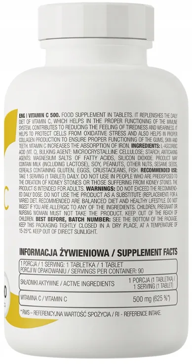 ostrovit-vitamin-c-500-witamina-c-kwas-l-askorbinowy-90-tabletek