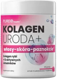 pureo-health-kolagen-uroda-wlosy-skora-paznokcie-truskawka-malina-129-g