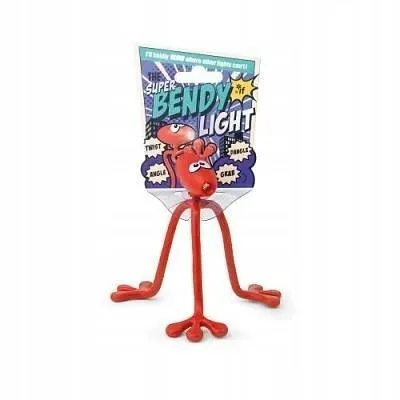 super-bendy-lampka-do-ksiazki-czerwona