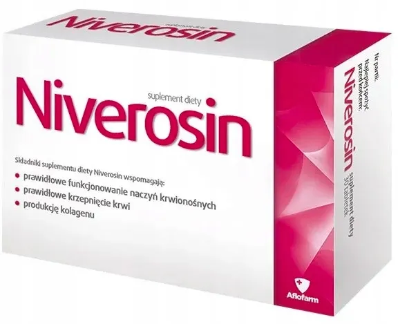 Niverosin tabletki 30 sztuk – wsparcie dla zdrowych naczyń krwionośnych